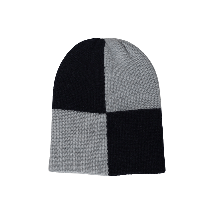 The Elder Statesman Checked Watchman Cap 'Bluebelle/Navy'