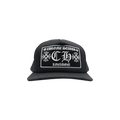 Chrome Hearts London Embroidered Patch Baseball Cap 'Black'