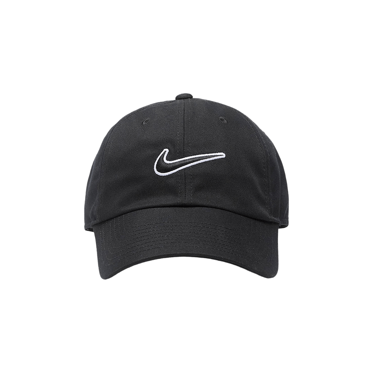 Nike Club Unstructured Swoosh Cap 'Black'