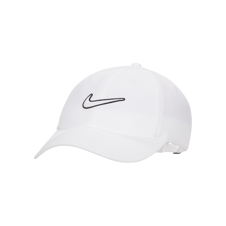 Nike Club Unstructured Swoosh Cap 'White'