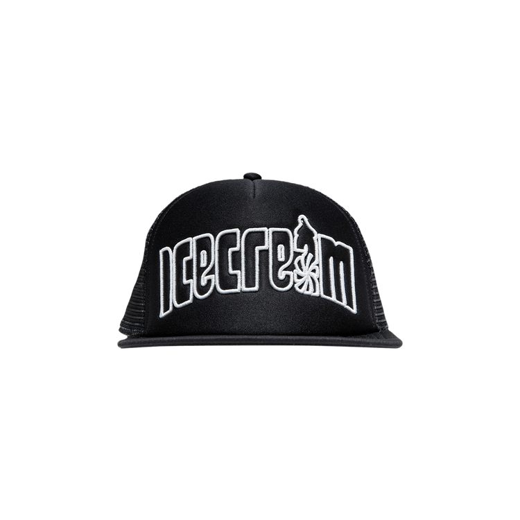 Icecream Outline Trucker Hat 'Black'