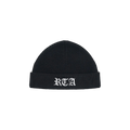 RtA Zion Beanie 'Black Old English Cross'
