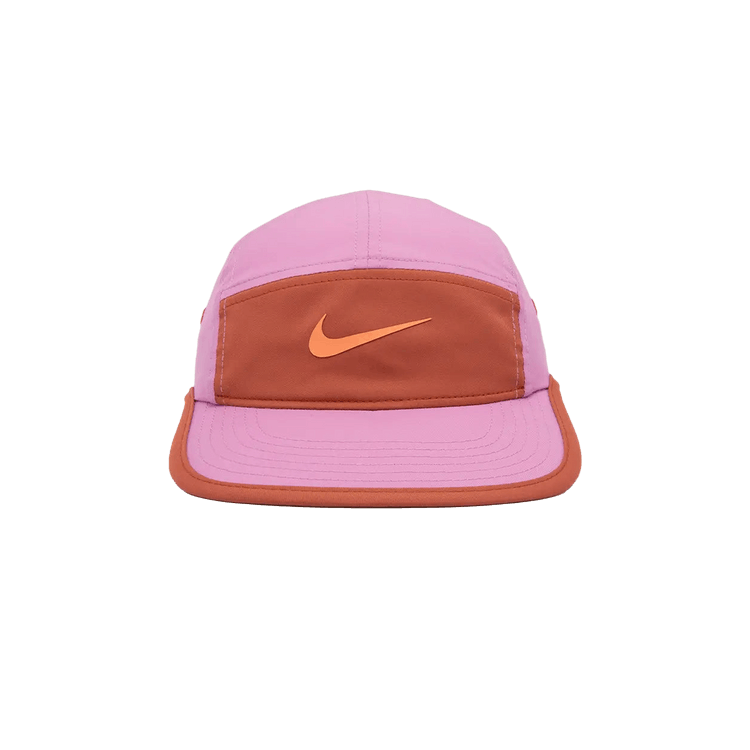 Nike Fly Dri-Fit Unstructured Swoosh Cap 'Light Magenta/Dusty Peach/Orange Frost'