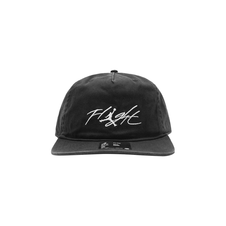 Air Jordan Flight Pro Unstructured 5-Panel Cap 'Black/White'