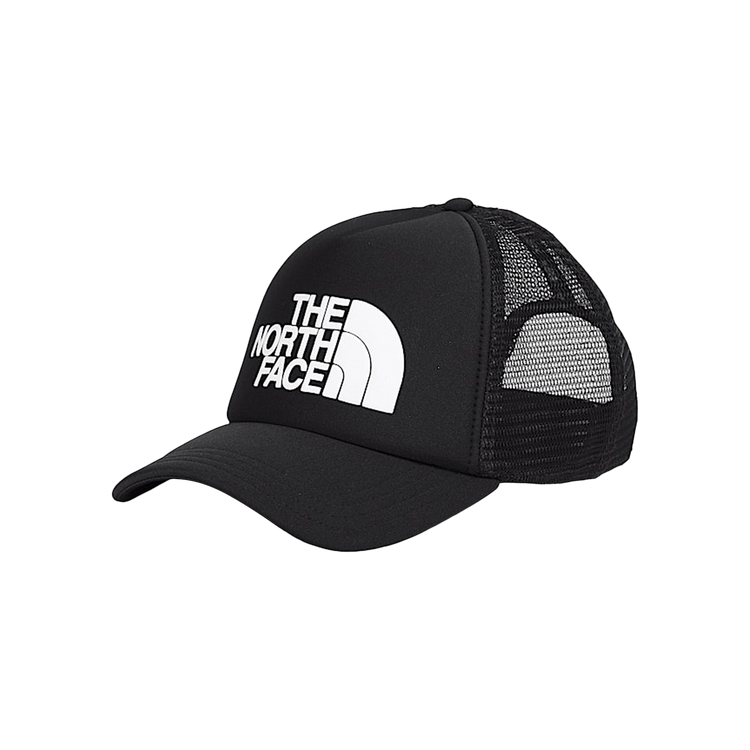 The North Face Logo Trucker Hat 'TNF Black/TNF White'