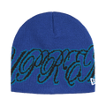 Supreme New Era Cursive Beanie 'Royal'