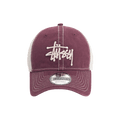 Stussy New Era 9twenty Washed Basic Trucker 'Maroon'