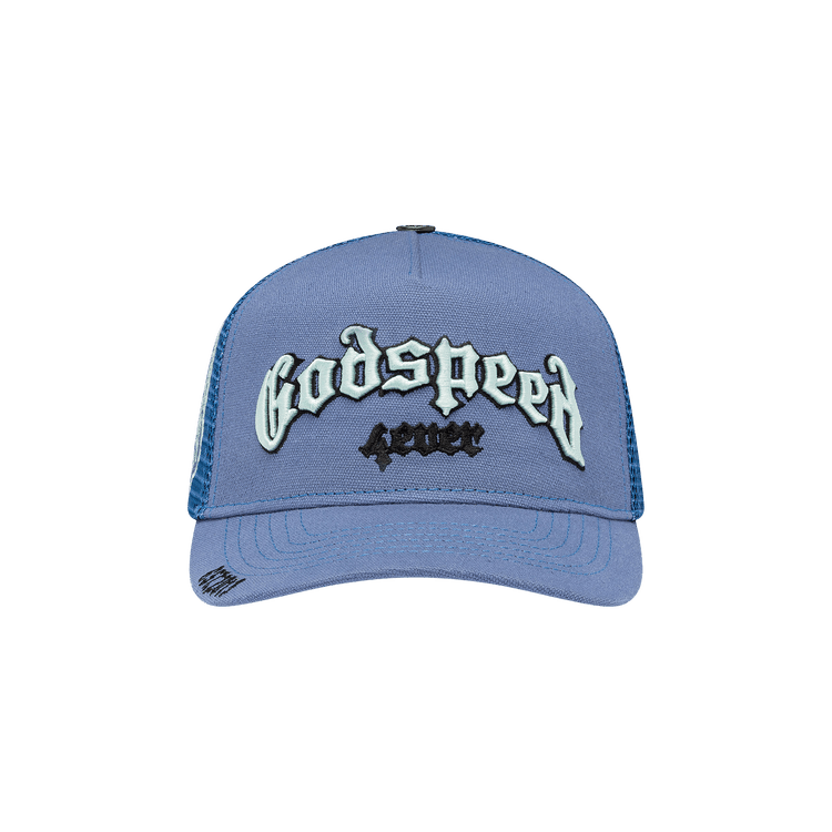 Godspeed Forever Trucker Hat 'Triple Blue'