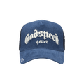 Godspeed Forever Trucker Hat 'Sapphire Corduroy'