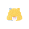 Charles Jeffrey Loverboy Chunky Rabbit Beanie 'Yellow/Blue'