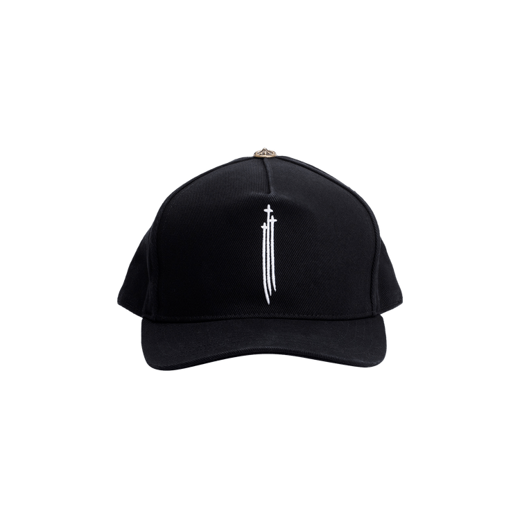 Chrome Hearts RS3 Triple Cross Denim Cap 'Black'