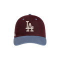 Aimé Leon Dore LA Dodgers Colorblock Ballpark Hat 'Chocolate Truffle'