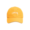 Stussy Low Profile Smooth Stock Strapback 'Orange'