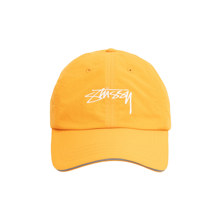Stussy Low Profile Smooth Stock Strapback 'Orange'