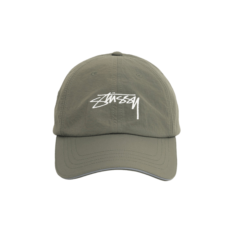 Stussy Low Profile Smooth Stock Strapback 'Green'