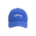 Stussy Low Profile Smooth Stock Strapback 'Blue'