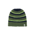 Stussy Stripe Knit Skullcap 'Moss Green'