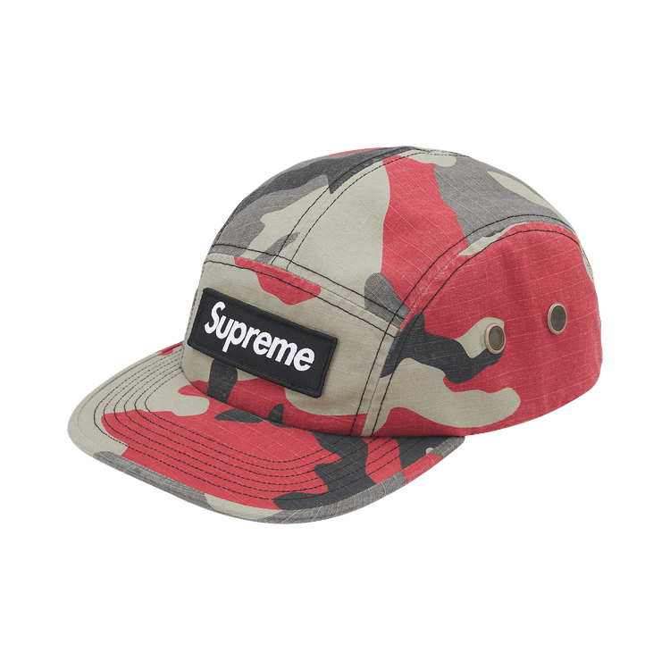 Supreme Military Camp Cap 'Red Camo'