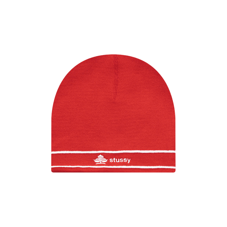 Stussy Clover Skullcap 'Red'