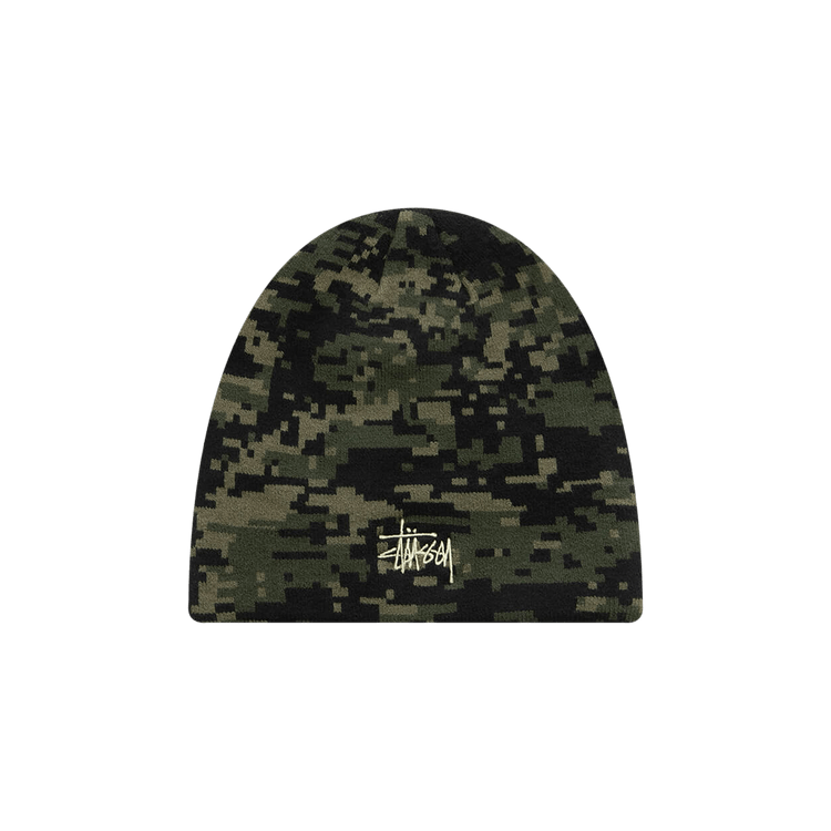 Stussy Basic Digi Camo Skullcap 'Green'