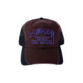Stussy LP Service Mesh Strapback Cap 'Brown'