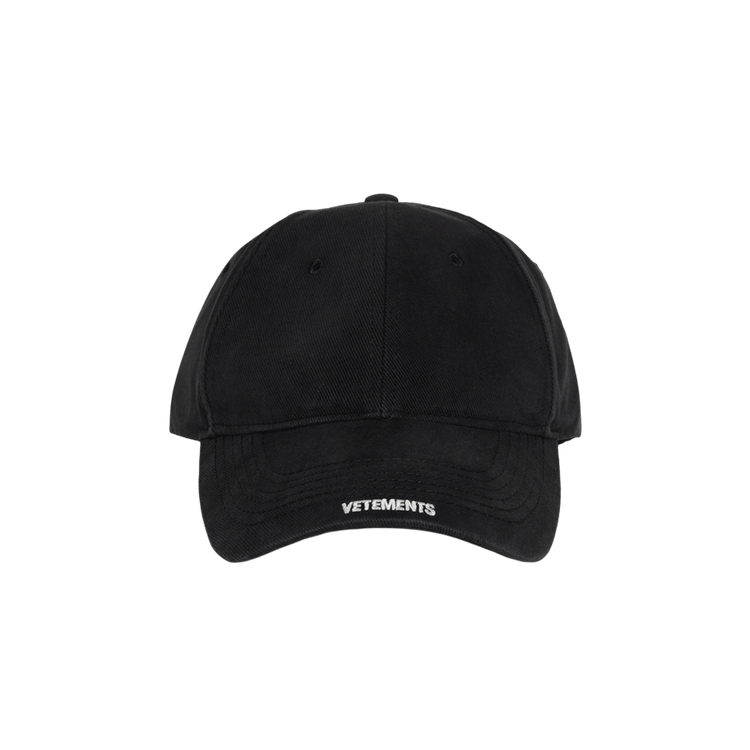 Vetements Nano Logo Cap 'Black'