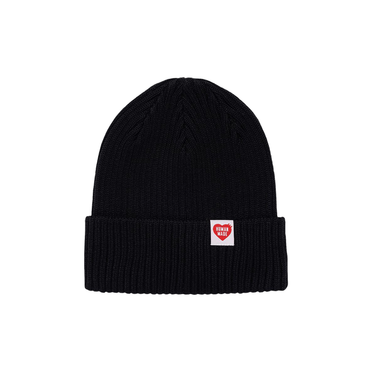 Human Made Cotton Rib Beanie 'Black'
