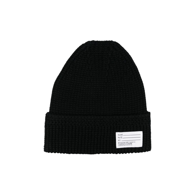 Visvim Cotton Knit Beanie 'Black'