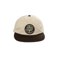 Malbon Palmera Snapback Hat 'Cream/Brown'