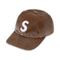 Supreme Pigment Coated S Logo 6-Panel 'Brown'