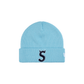 Supreme New Era Devil S Logo Beanie 'Light Blue'