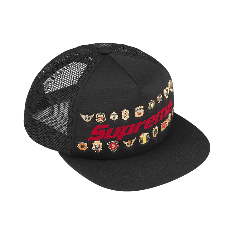 Supreme Pins Mesh Back 5-Panel 'Black'