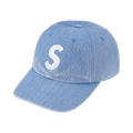 Supreme Pigment Coated S Logo 6-Panel 'Light Blue'