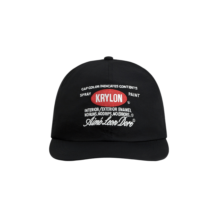 Aimé Leon Dore Krylon Label Hat 'Jet Black'
