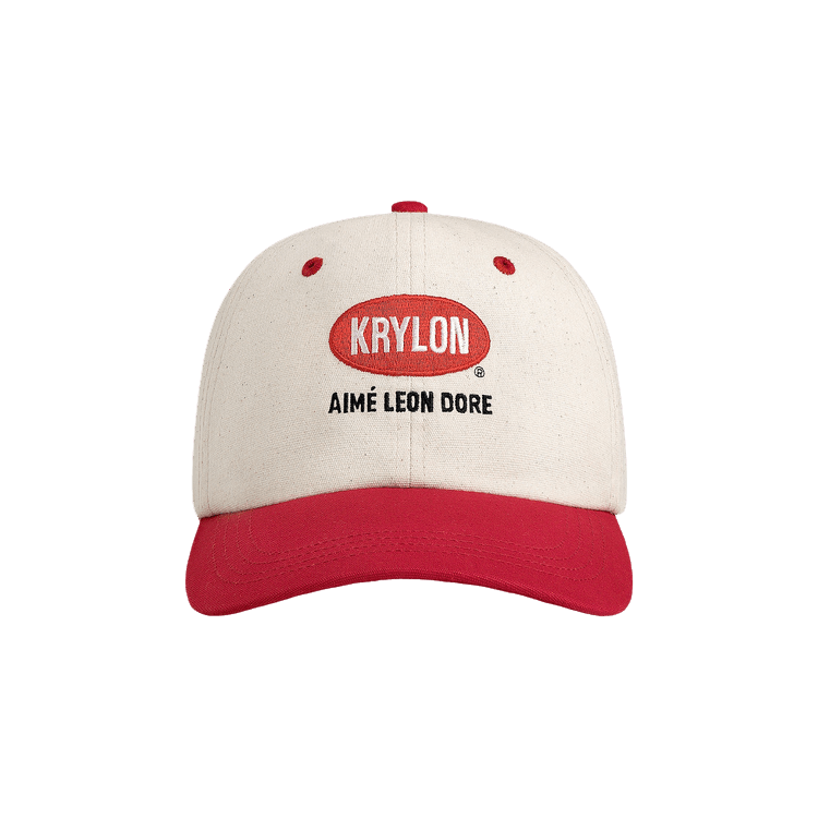 Aimé Leon Dore Krylon Logo Hat 'Pristine/Krylon Cherry Red'
