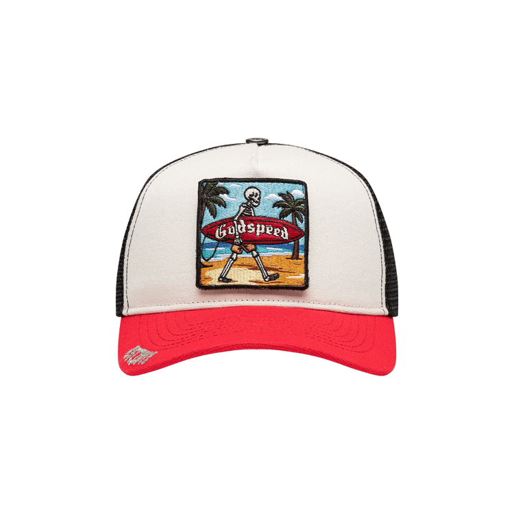 Godspeed Mood Trucker Hat II 'White/Red Interchangeable Patches'