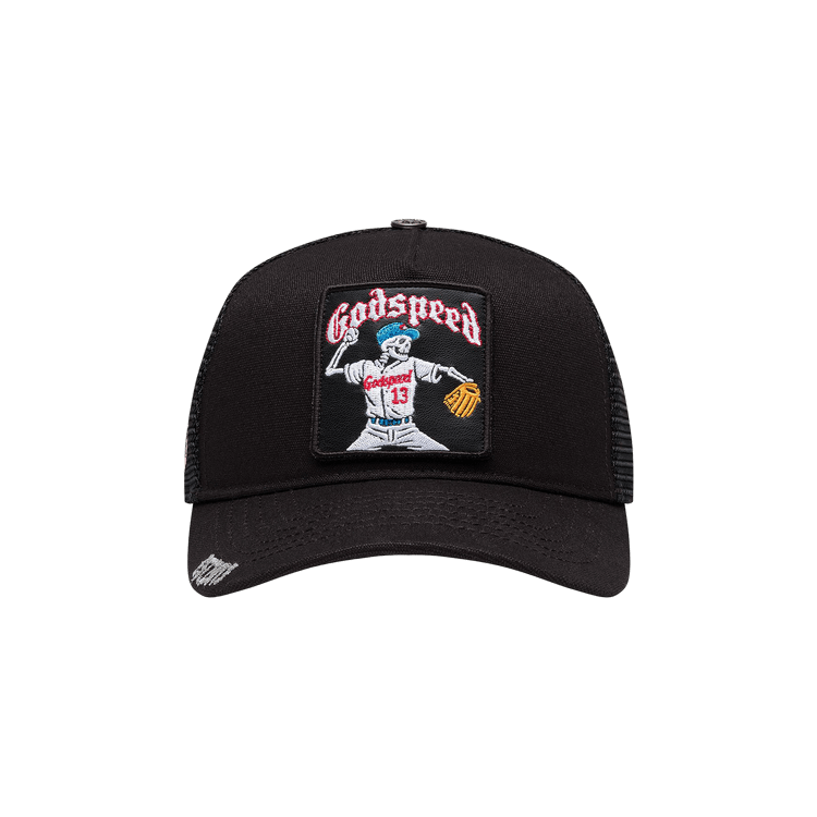 Godspeed Mood Trucker Hat II 'Black Interchangeable Patches'