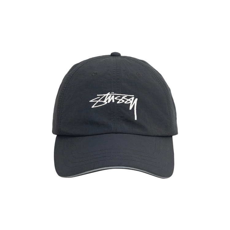 Stussy Smooth Stock Nylon Sport Cap 'Black'