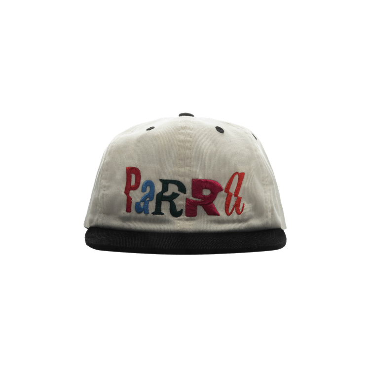 Parra Error Logo 6 Panel Hat 'Off White'