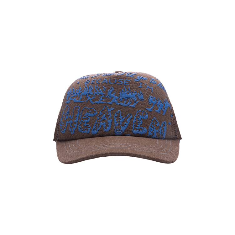 Jungles Heaven Trucker Cap 'Brown Denim'