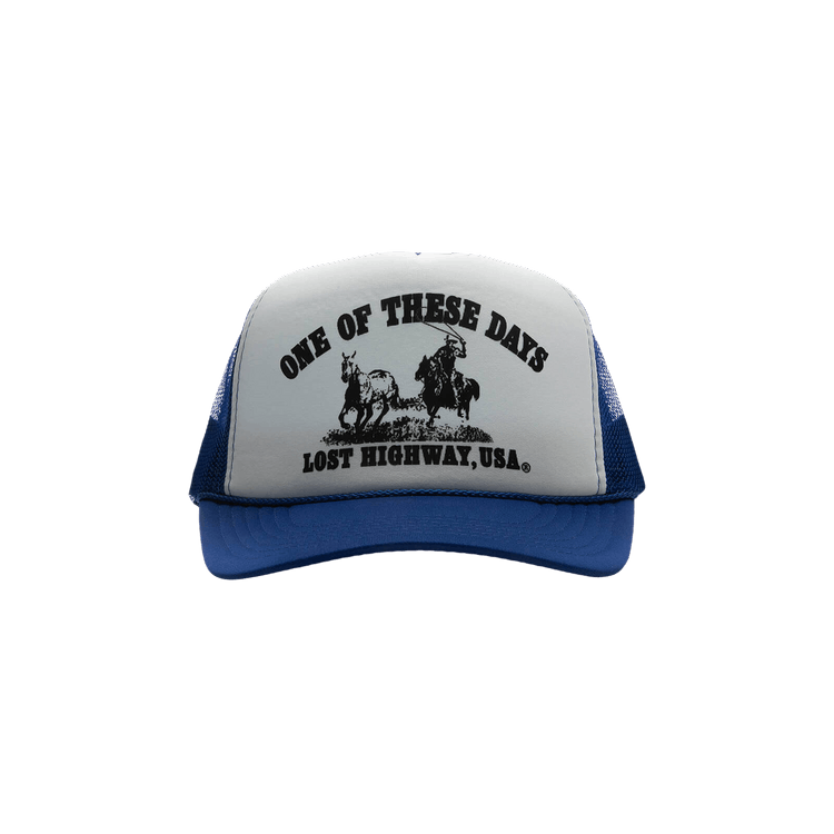 One Of These Days Lost Highway Trucker 'Royal Blue/White'