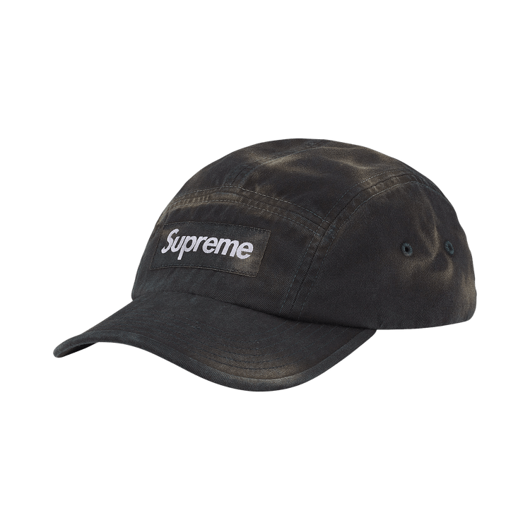 Supreme Overdyed Camp Cap 'Black'