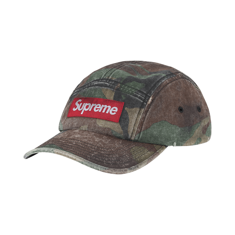 Supreme Overdyed Camp Cap 'Woodland Camo'