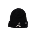 New Era Atlanta Braves Cashmere Knit Beanie 'Black'