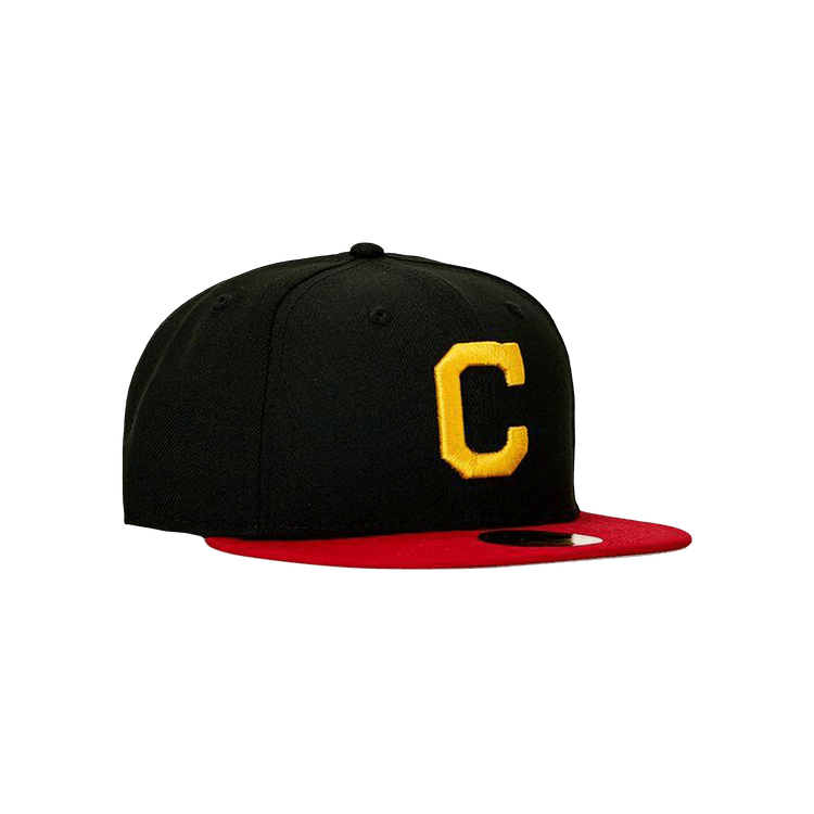 New Era 5950 Cleveland Indians 'Black/Red'