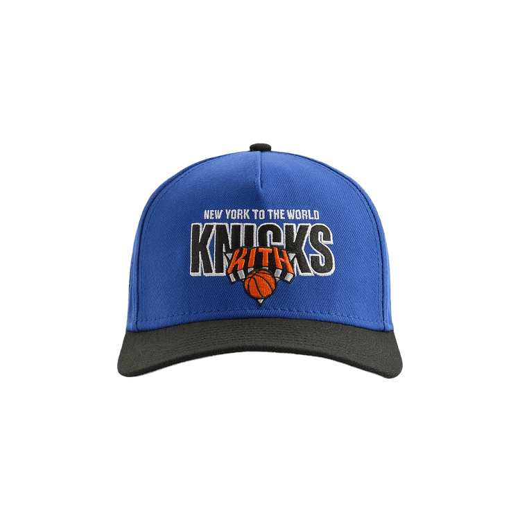 Kith x New Era For The New York Knicks Wool 9forty M Crown Snapback 'Royal'