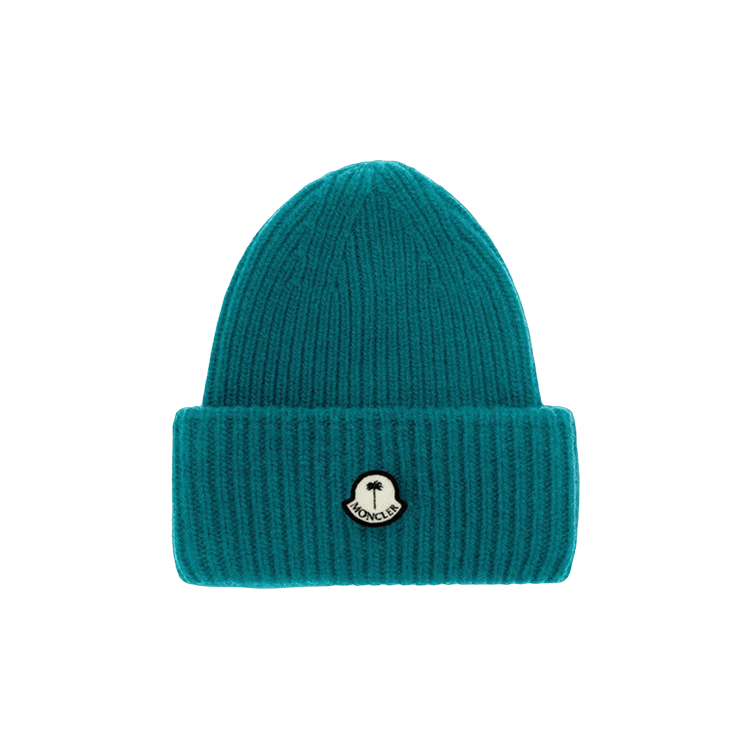 Moncler x Palm Angels Tricot Beanie Hat 'Green'