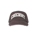 Cherry LA Applique 6 Panel Hat 'Chocolate'