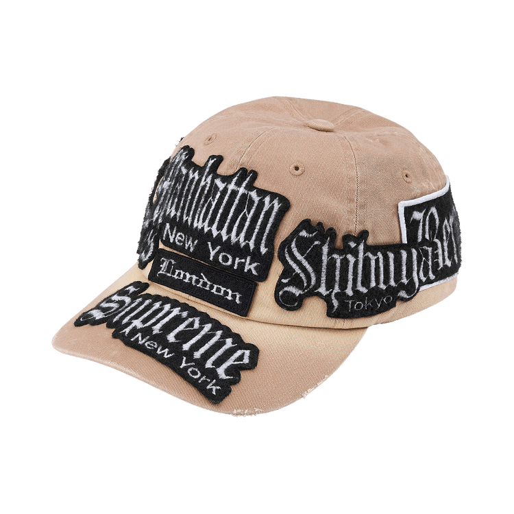 Supreme City Patches 6-Panel 'Tan'