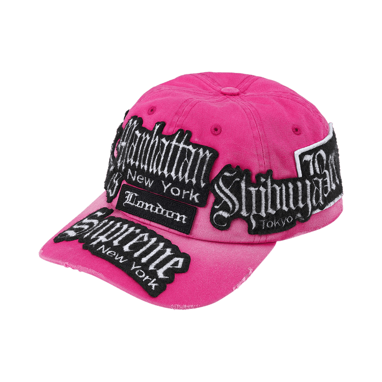 Supreme City Patches 6-Panel 'Magenta'